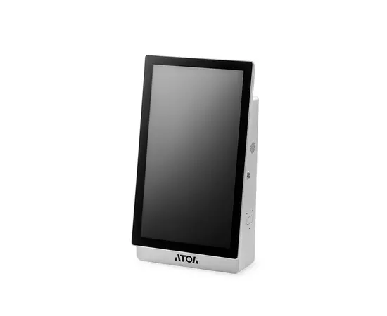 Касса самообслуживания АТОЛ КСО 3212 (21,5", miniPC:J6412, SSD, 8/128GB), без Wi-Fi, с ОС, Frontol, Кр. стена, Кр. пин-пад, Кр. ФР.