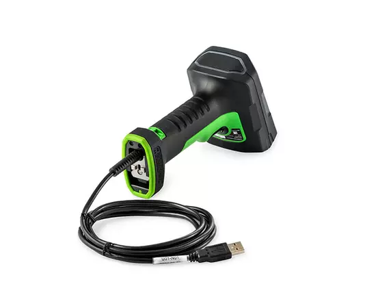 Сканер штрихкода АТОЛ SB8100 (2D, зеленый, USB, RS-232, IP65, без подставки), фото 4