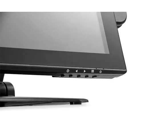 POS-монитор сенсорный 15" АТОЛ TM15, P-CAP, без рамки, ридер МК, HDMI+VGA, складная подставка, встроенные динамики, черный, фото 3
