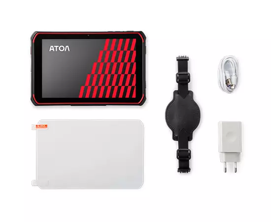 Планшет АТОЛ Smart P20 (8", Android 13.0 с GMS, MT6769, 6Gb/128Gb, 2D N6602-W2, Wi-Fi, BT, 4G, GPS, Camera, БП, защитная пленка, IP66, 9000 mAh), фото 9