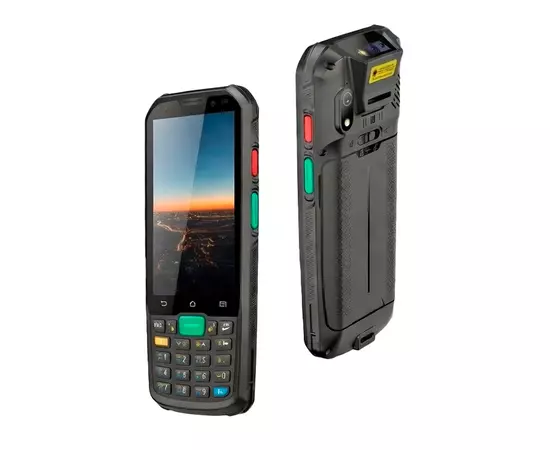 Терминал сбора данных MINDEO M41 2D/WiFi/LTE/4/64Gb/C/5100mAh/USB/EU/ремень