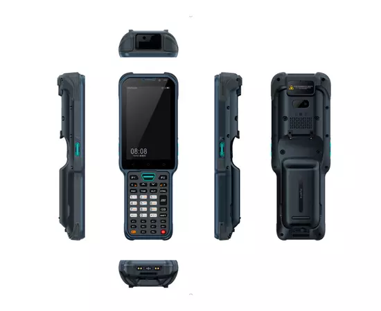 Терминал сбора данных MINDEO D70  2D SR (ME5066)/WiFi/LTE/NFC/4/ 64Gb/6700mAh/USB/EU/38k/ремень, фото 4
