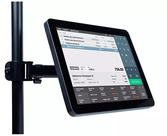 POS-терминал сенсорный POSCenter Atlas (15", PCAP, J4125, RAM 8Gb, SSDM2 128Gb, БЕЗ MSR) без ОС, фото 2