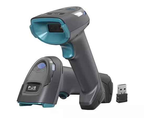 Сканер штрих-кода POScenter SG-105-BD, беспроводной, USB адаптер (донгл), USB кабель, фото 4